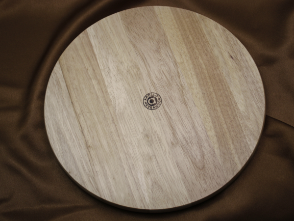 Cheese Board Designed Personalised Engraved Wooden Round Chopping Board 25 cm - Image 3
